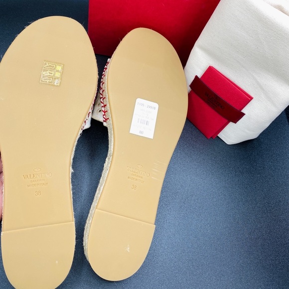 Valentino Garavani Atelier San Gallo 08 Edition Sandals SIZE 38 NWB AUTHENTIC - Picture 9 of 9